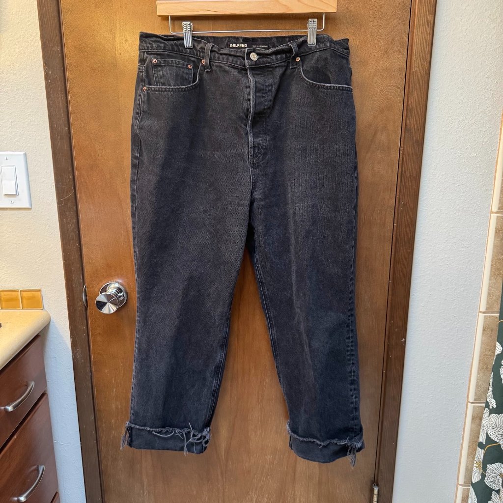Grlfrnd Cassidy Mid Rise Straight Jeans